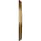 Ekena Millwork Palmetto Ceiling Medallion (Fits Canopies up to 4 7/8"), 12 1/8"OD x 3 1/2"ID x 1"P, Pale Gold CM12PMPAS - alternate 3